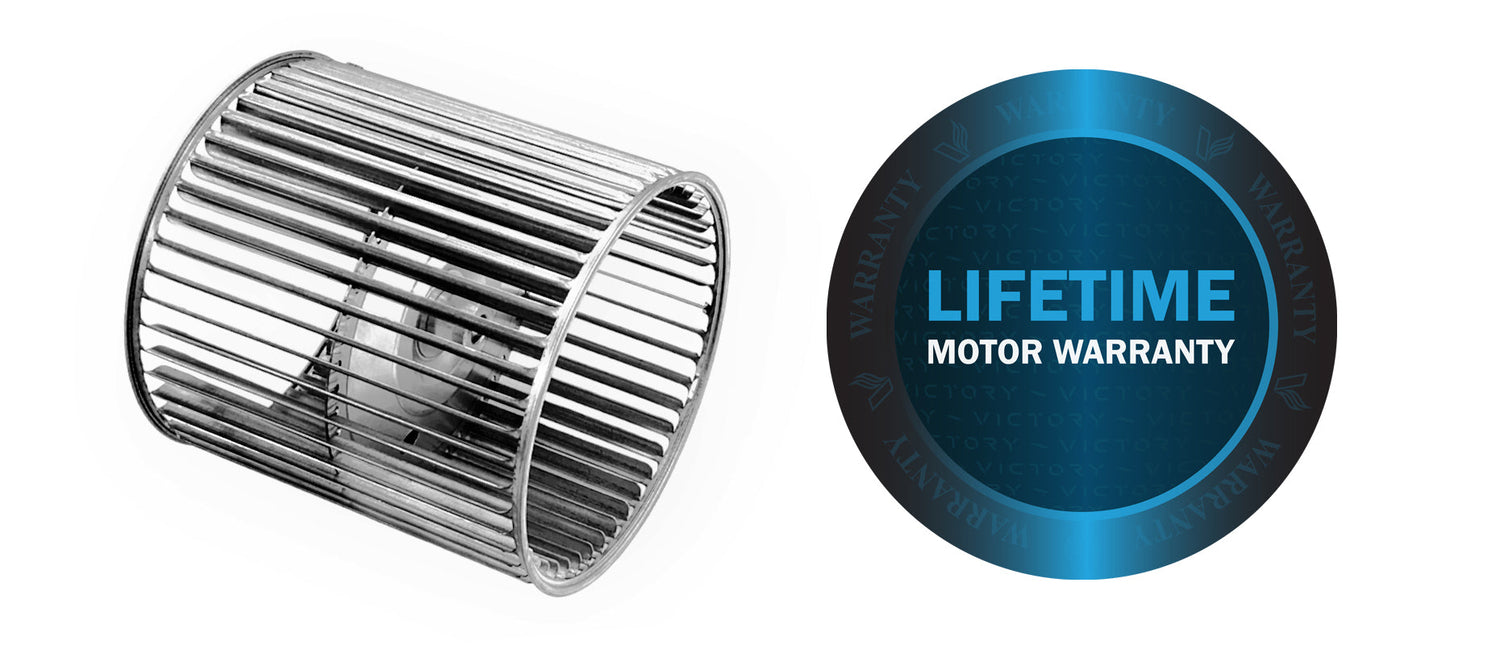 All-Metal Impeller with LIFETIME Warranty