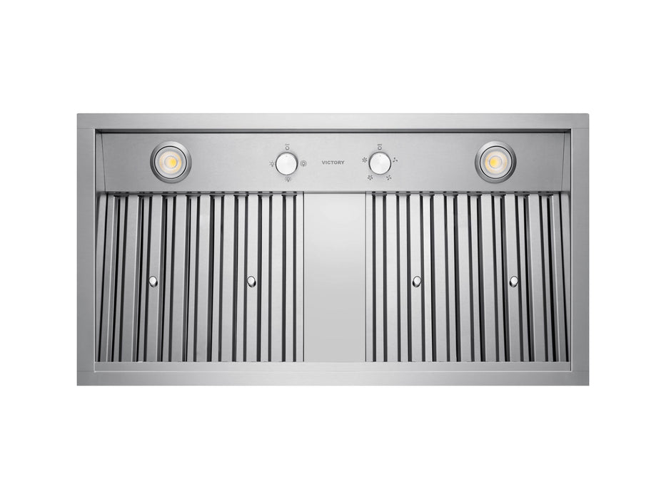 36 Inch Range Hood Insert with 450/600 CFM Remote Blower - VICTORY Q2