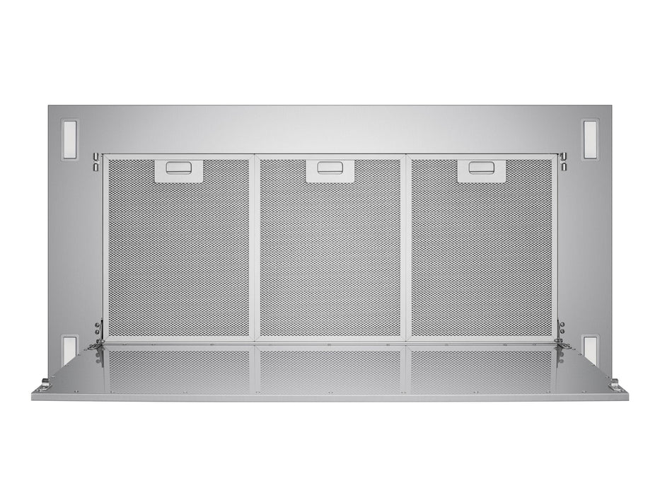 wireless flush ceiling mount range hood