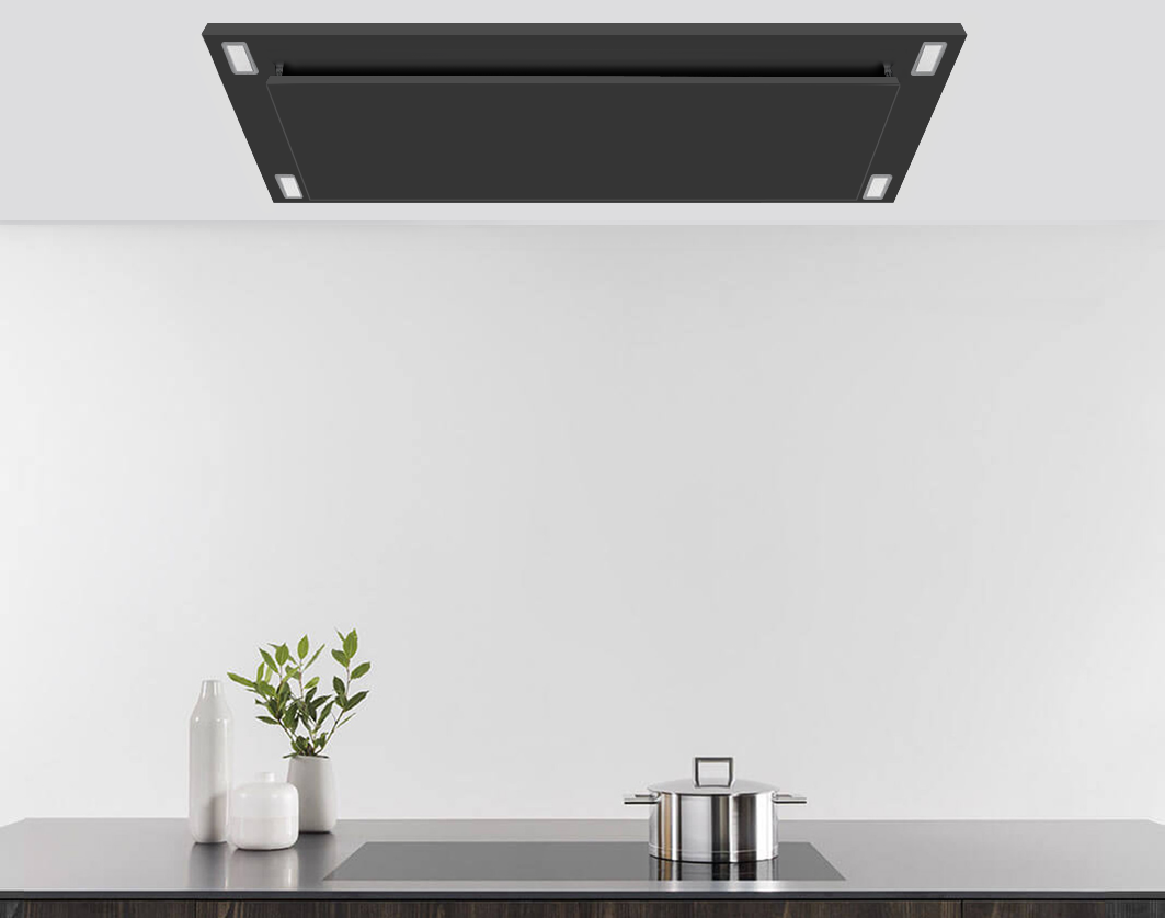 Black Ceiling Hoods