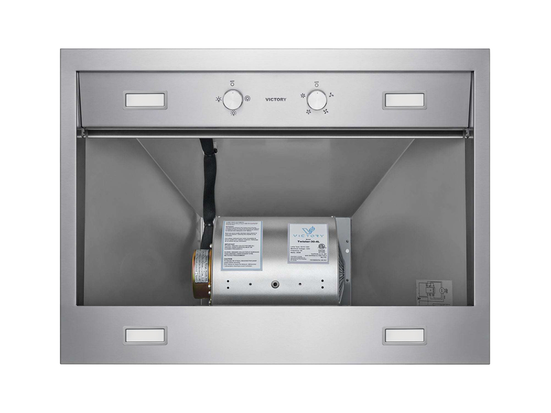 36 Inch 1200 CFM Wall Mount Range Hood - VICTORY TwisterMAX