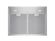 VICTORY Classic wall mount hood underside with aluminum mesh filters and LED lights