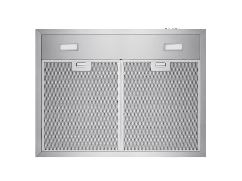VICTORY Classic wall mount hood underside with aluminum mesh filters and LED lights