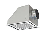 6 Inch Duct recirculation ceiling kit with charcoal and HEPA filter for range hoods