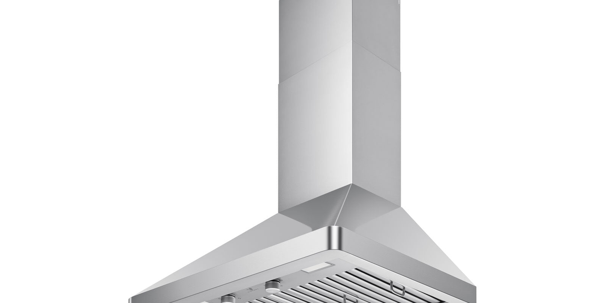 36 Inch 600 CFM Wall Mounted Range Hood - Elegant and Quiet