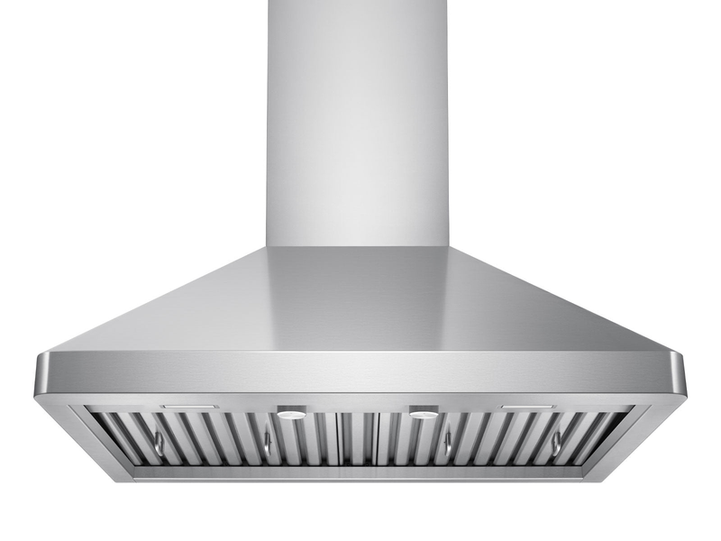 36 Inch Wall Mounted Range Hood with 450 CFM Remote Blower - VICTORY Elegant