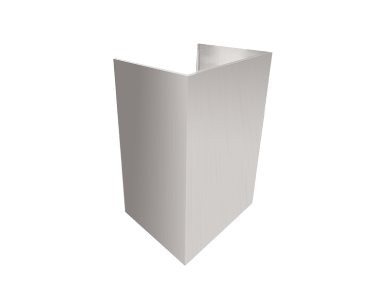 Duct Cover Extension for Twister-Max and BBQ Models installed on ventilation duct
