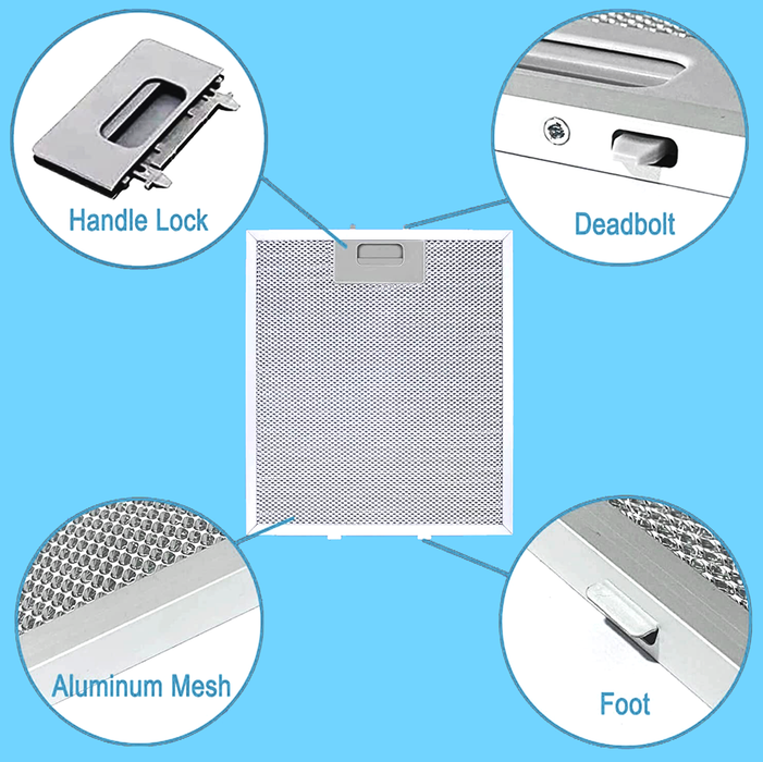 Aluminum Mesh Filters (Set of 2) (Classic/Plane-30)
