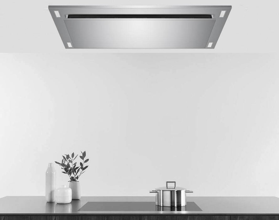 kitchen vent hood in the ceiling