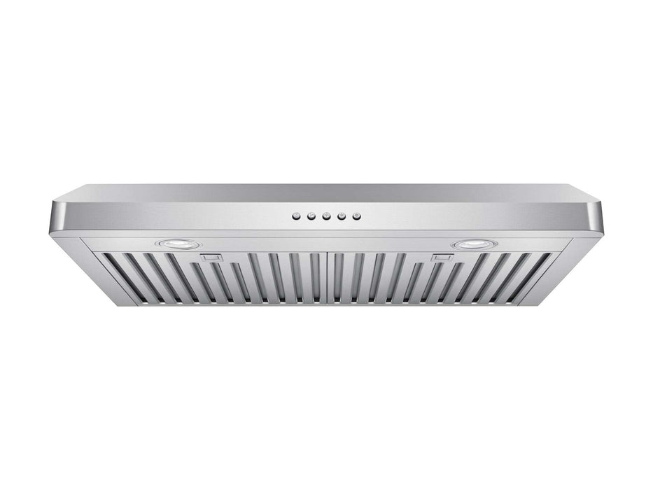 36 inch under cabinet range hood 600 cfm