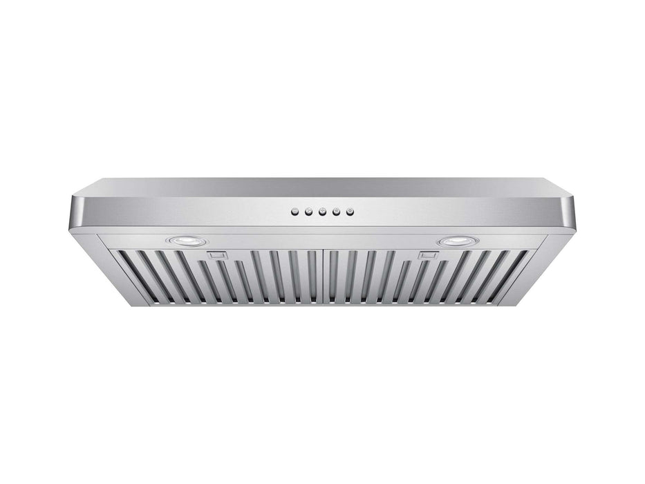 30 inch under cabinet range hood 600 cfm