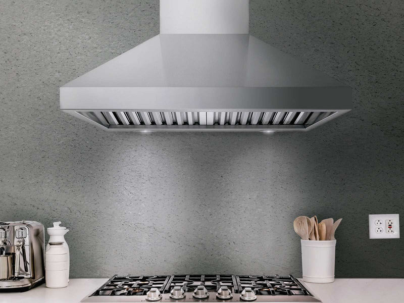 42 Inch 1200 CFM Wall Mount Range Hood - VICTORY TwisterMAX