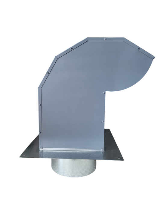 (Dented) Tall Steel Roof Cap - 8" Duct (for Heavy Snow)