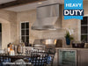 outdoor range hood