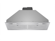 30 Inch 600 CFM Range Hood Insert sleek stainless steel flush mount with dual motor and LED lighting