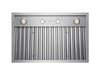 victory q5 insert range hood with dishwasher safe stainless steel filters