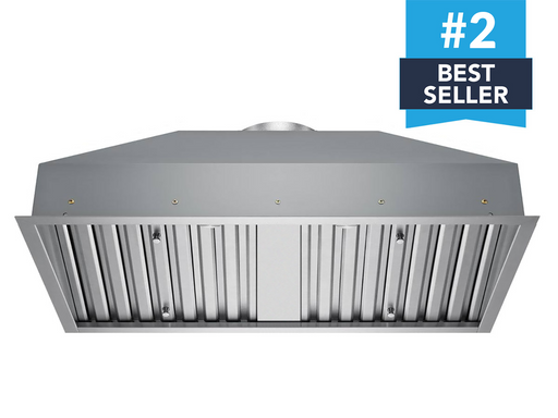 36 Inch 750 CFM Range Hood Insert VICTORY Q5 stainless steel with LED lights and metal blower