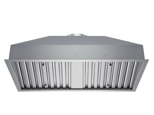 36 Inch 750 CFM Range Hood Insert professional deep canopy stainless steel with quiet metal blower and baffle filters
