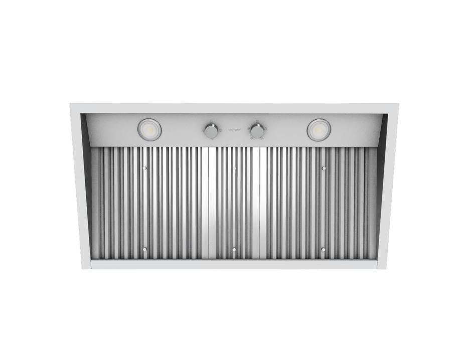42 Inch Range Hood Insert with 450/600 CFM Remote Blower - VICTORY Q5