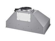 Powerful all-metal 750 CFM motor and blower assembly of the VICTORY Q5 range hood insert for high-performance kitchen ventilation