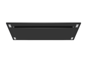 600 CFM range hood flush ceiling mount black matte stainless steel VICTORY Sunset