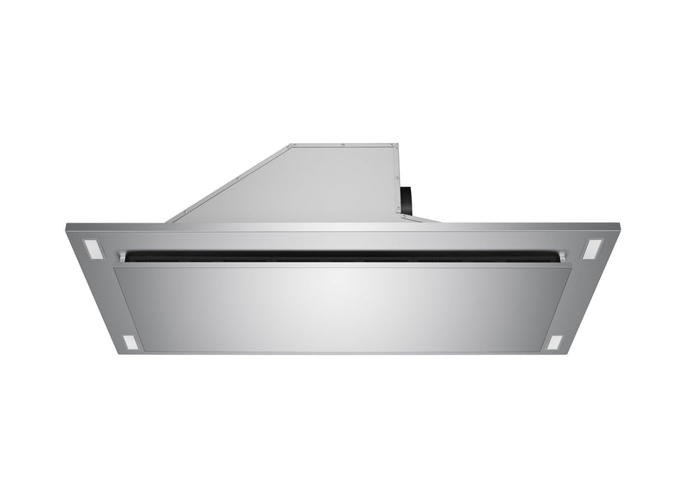 wireless flush ceiling mount range hood