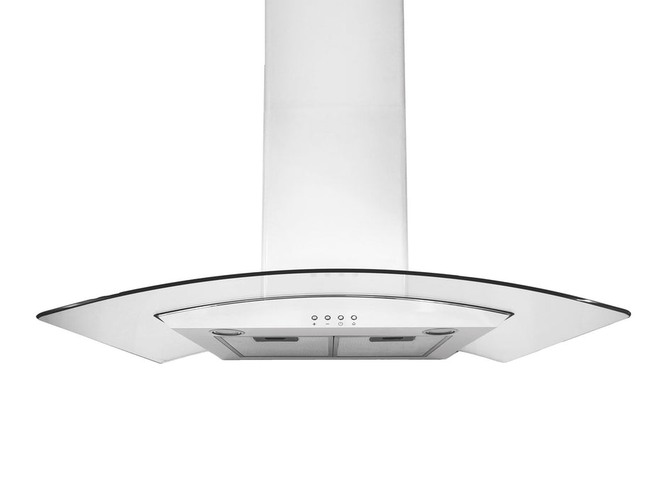 (Display Unit) 36 Inch 600 CFM White Wall Mount Range Hood - VICTORY SV400D