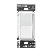 Lutron Light Dimmer installed on wall switch panel