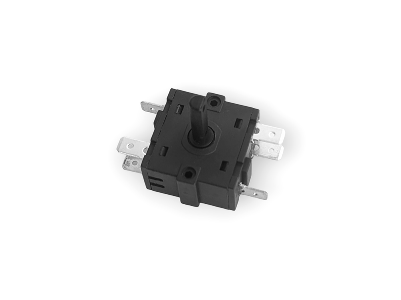 4-speed motor switch with rotary knob for blower control showing OFF and speeds 1 to 4