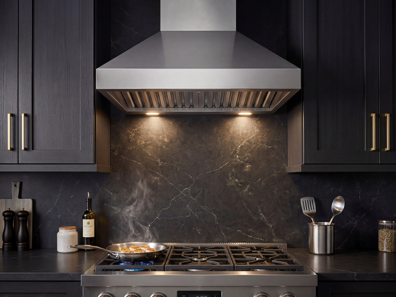48 Inch 1200 CFM Wall Mount Range Hood - VICTORY TwisterMAX