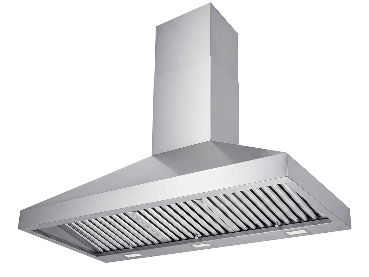 洋楽 HOODFACTOR 42 inch 750 CFM Wall Mount Range Hood - Powerful & Quiet Kitchen