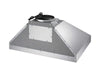 wall mount range hood 48" chimney hood