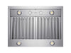 wall mount range hood 36" chimney hood