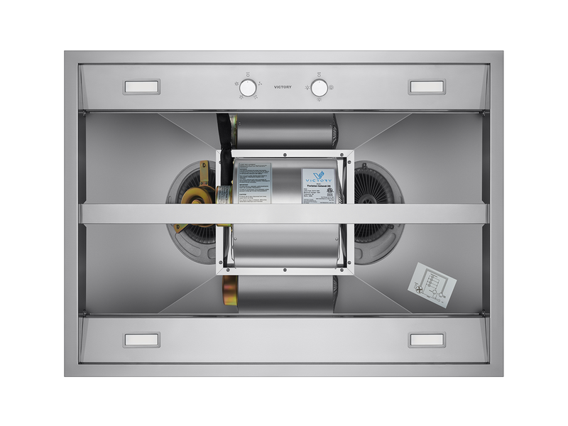 42 Inch Island Range Hood 750 CFM - VICTORY Twister Island