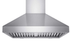 60 Inch 1200 CFM Wall Mount Range Hood VICTORY TwisterMAX stainless steel with LED lights and dishwasher safe filters