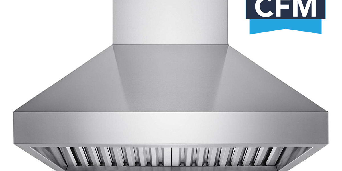 36 Inch 1200 CFM Wall Mount Range Hood - VICTORY TwisterMAX for