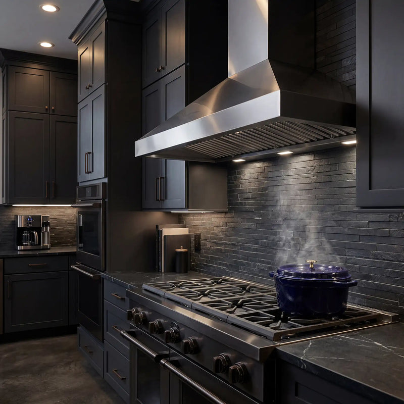 42 Inch 1200 CFM Wall Mount Range Hood - VICTORY TwisterMAX