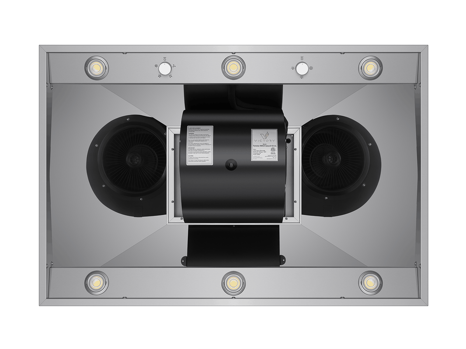 42 Inch Island Range Hood 1200 CFM - VICTORY Twister MAX Island