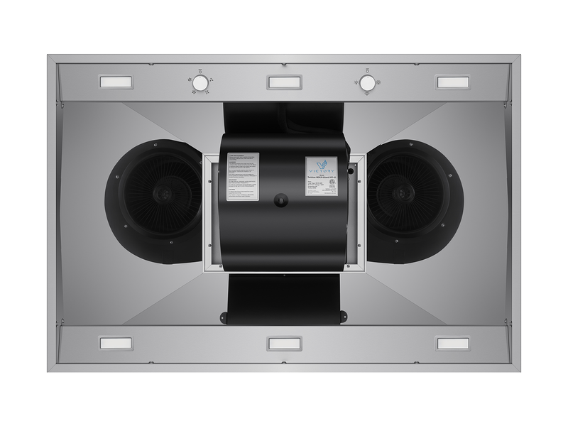 48 Inch Island Range Hood 1200 CFM - VICTORY Twister MAX Island