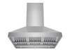 42 Inch Island Range Hood VICTORY Twister MAX with 1200 CFM stainless steel filters