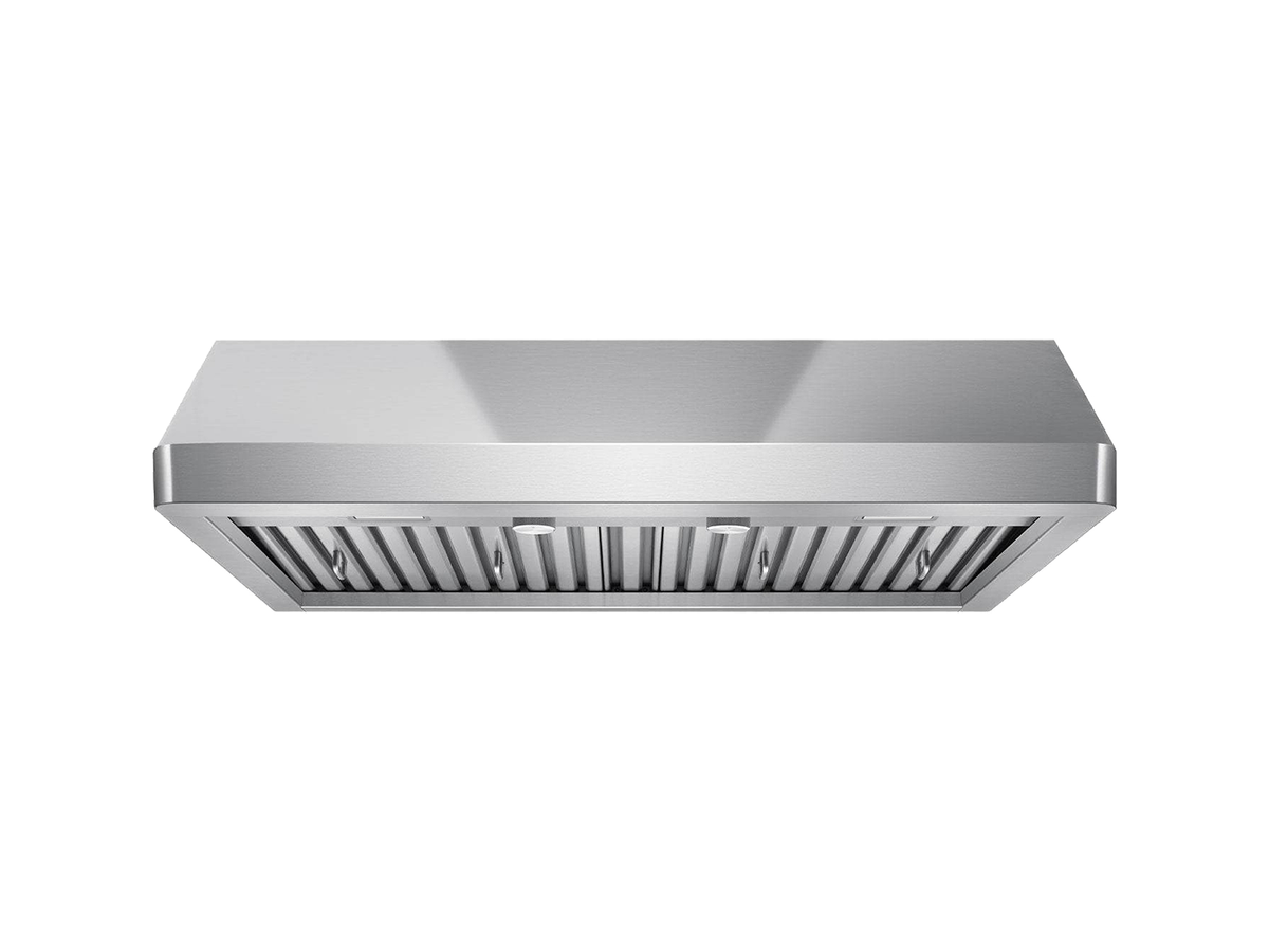 洋楽 HOODFACTOR 42 Inch 900 CFM Under Cabinet Range Hood - Efficient Kitchen