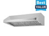 36 inch under cabinet range hood powerful and quiet