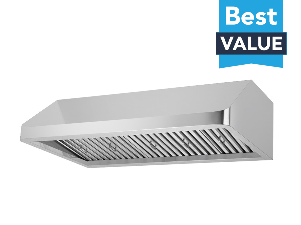 VELP3010GSS Verona 30 Designer Series Steel Low Profile Under Cabinent  Range Hood - 600 CFM - Stainless Steel