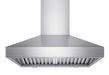 wall mount range hood 42" chimney hood