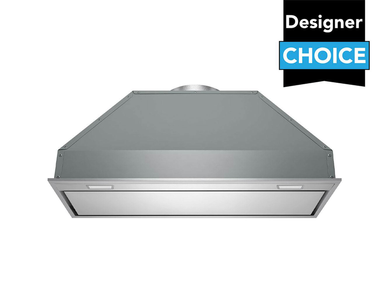 30 inch 700 CFM stainless steel range hood insert with LED lights and dishwasher safe filters