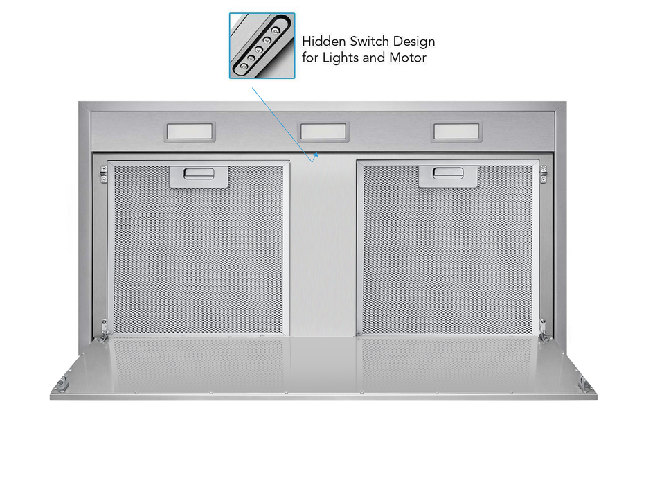 36 Inch 700 CFM Range Hood Insert - VICTORY X2