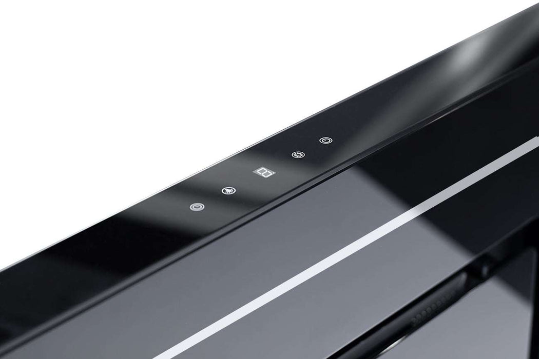 36 Inch 600 CFM Black Wall Mount Range Hood - VICTORY SV400Z-BK