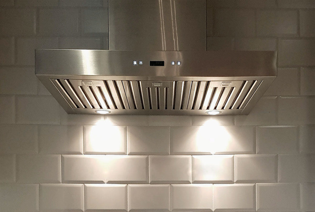 (Display Unit) Wall Mount Range Hood 42 Inch - Victory Eclipse