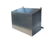 1150 CFM outdoor wall blower mounted on exterior wall