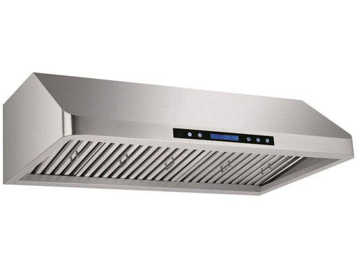 under cabinet range hood 36 inch wide 900 cfm